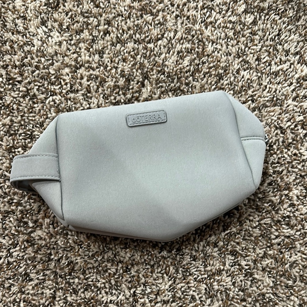 Doterra Gray Travel Bag Sleek Minimalist